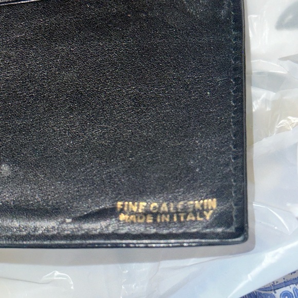 Fiocchi Lecco Italian leather reptile design horse it wallet - Picture 11 of 17